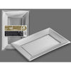 Bolsa 12 Bandeja Rectangular Plata 33 x 23 cm PS