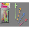 Bolsa 50 Pincho Lanza Colores Surtidos 10 cm PS