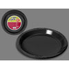 Set 12 Plato Llano Extra Fuerte Negro 22 cm PS