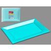 Bolsa 3 Bandeja Rectangular Turquesa 33 x 22,5 cm PS