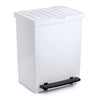 Cubo Pedal 25 L Blanco