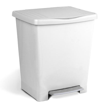 Cubo Pedal 23 L Millenium Blanco