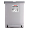 Cubo Pedal Reciclaje 17+8 L Gris