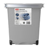 Cubo con Escurridor con Ruedas 13,5 L Gris
