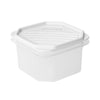 Contenedor de Alimentos 0,6 L Topflex Octogonal Blanco