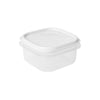 Contenedor de Alimentos 0,3 L Topflex Cuadrado Blanco