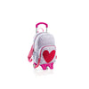 Mochila Doble con 2 Compartimentos con trolley Agatha Ruiz de la Prada Miquelrius Gris
