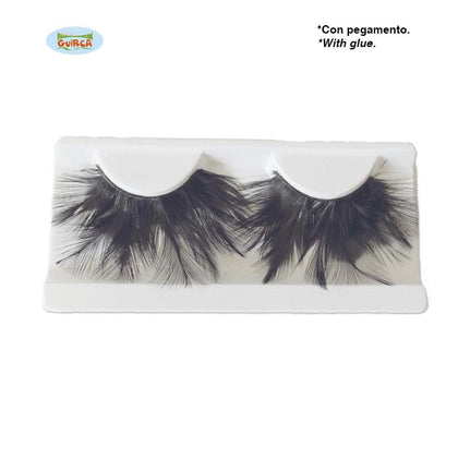 Pestañas de Plumas