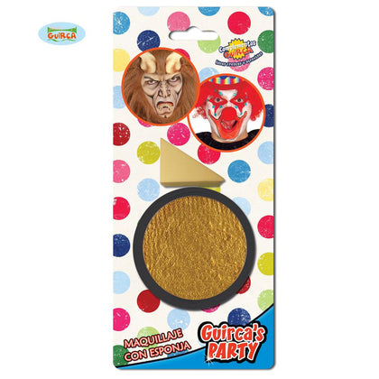 Maquillaje con Esponja Oro 9gr.