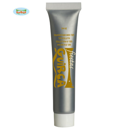 Tubo Maquillaje Crema Plata 20ml.