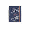 Agenda Escolar Rígida de Espiral 155x213 Mm Semana Vista 2020 Happy Letters Sigue Tus Sueños Miquelrius Azul