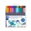 36 Rotuladores Doble Punta Pincel Staedtler
