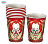Bolsa 8 Vasos Payaso 10cm