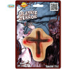 Cicatriz Cruz PVC con Cinta Adhesiva