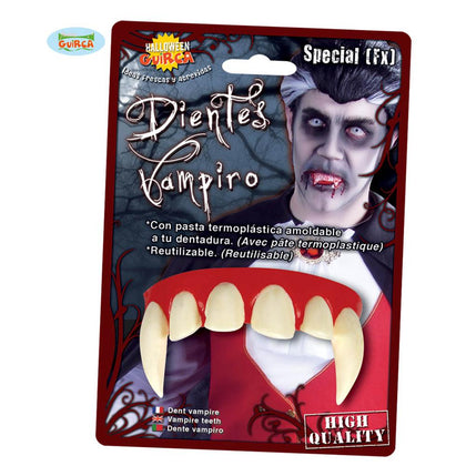 Dientes Vampiro con Termoplástica