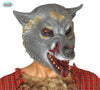 Máscara Lobo Gris Látex
