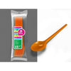Bolsa 15 Cuchara Grande Naranja PS