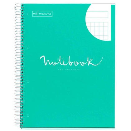 Cuaderno A4 Notebook 1 Emotions Menta 80 Hojas