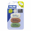 Blister 3 Gomas Milan Ovaladas 124