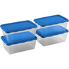 Fiambrera Practic Rectangular 1 L Set 4