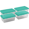 Fiambrera Practic Rectangular 1 L Set 4