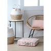 Cojín de Suelo 45x45x10 Rosa/Gris