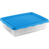 Descongelador Practic Rectangular con Rejilla y Tapa 2 L