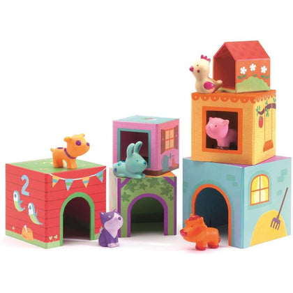 Primera Edad Cubos Apilables Topanifarm