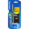 Blister V-7 Refillable + 3 Recambios gratis negro Pilot
