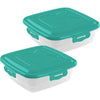 Fiambrera London Cuadrada 0,5 L Set 2