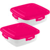 Fiambrera London Cuadrada 0,5 L Set 2
