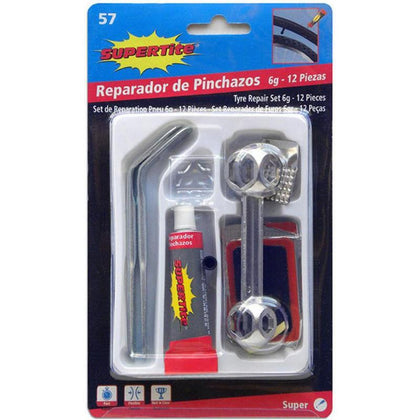 Kit Reparador de Pinchazos 6g Piezas