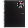 Cuaderno A5 Notebook 8 Pp Negro 200 Hojas