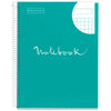 Cuaderno A4 Notebook 1 Emotions Turquesa 80 Hojas
