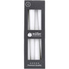 Pack 4 Velas 24,5cm Color sin Perfume