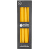 Pack 4 Velas 24,5cm Color sin Perfume