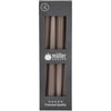 Pack 4 Velas 24,5cm Color sin Perfume