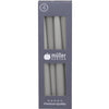 Pack 4 Velas 24,5cm Color sin Perfume