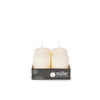 Pack de 4 Velas Pilar 62/48mm