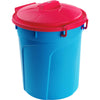 Cubo Basura Amazonas Redondo con Asas/Cierre 50 L