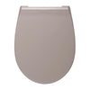 Asiento WC Óptima Taupe Soft Glose