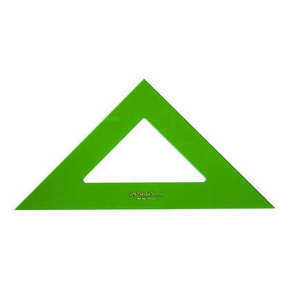 Escuadra Técnica 28 cm Faber-Castell Verde