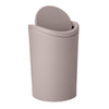 Cubo Baño Basculante Standard 6 L Taupe