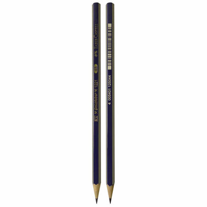 Lápiz GOLDFABER 1221 Graduación 4B Faber Castell Azul/Rojo