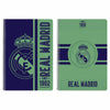 Libreta Folio Tapas Duras 80 Hojas Real Madrid Safta Verde