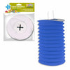 Farol Cilindrico Papel 15 cm Varios Colores
