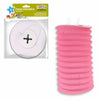 Farol Cilindrico Papel 15 cm Varios Colores