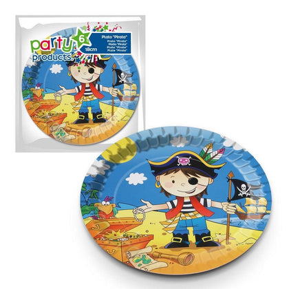 Set 6 Plato “Pirata” 18 cm