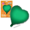 Globo Poliamida Corazón 49x46 cm con Tubito para Inflar 15 cm Varios Colores