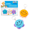 Set 3 Llavero Pandereta Cara Sonriente